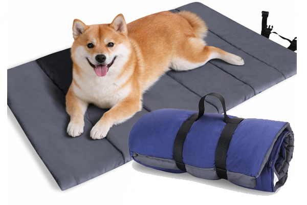 Tapis de voyage pour chien pour chien en voyage