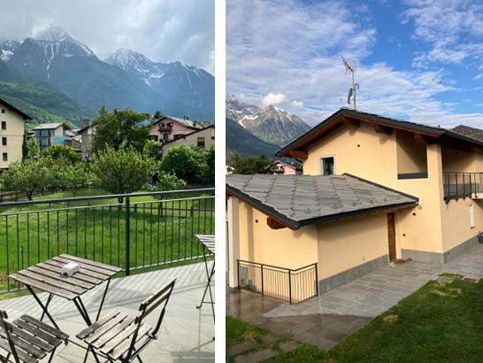 Logement vallée Aoste avec un chien dog-friendly