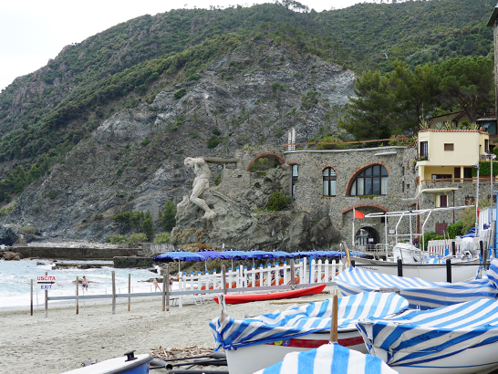 La plage de Monterosso