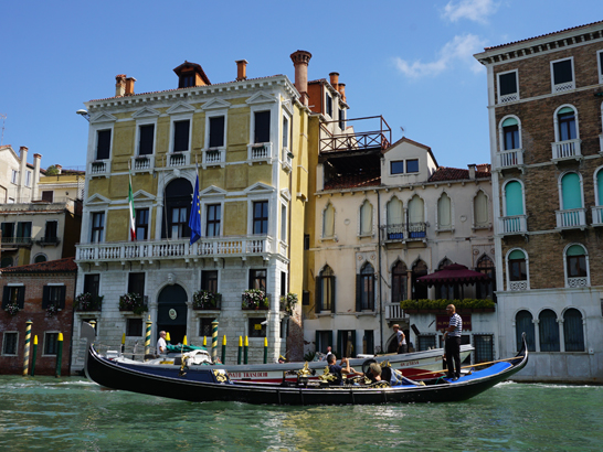 Les gondoles à Venise