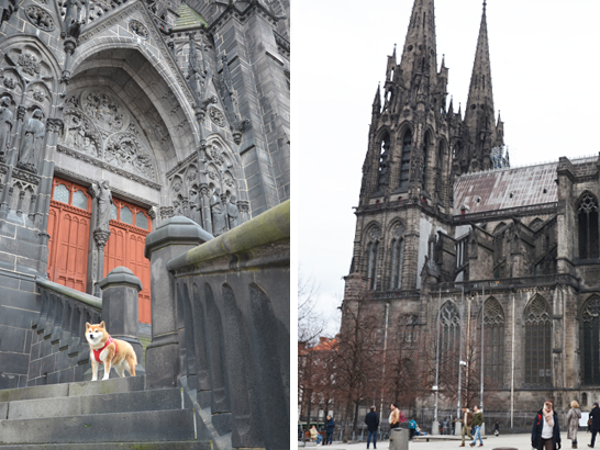 La cathédrale de Clermont Ferrand